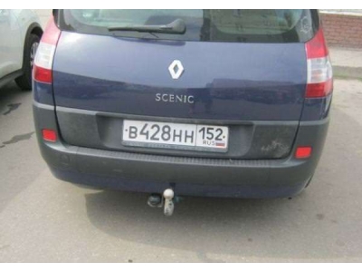 Фаркоп Лидер-Плюс для Renault Scenic 2 2003-2010