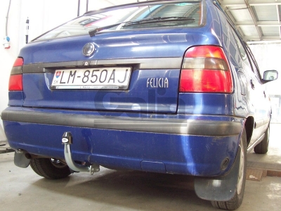 Фаркоп оцинкованный Galia шар A для Skoda Felicia 1994-1998