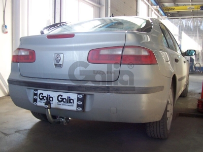 Фаркоп оцинкованный Galia шар BMA съёмный на лифтбек для Renault Laguna 2 2001-2007