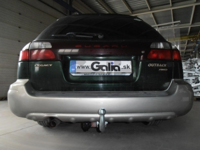 Фаркоп оцинкованный Subaru Legacy Station Wagon (BE/BH) 1999-2003, Subaru Outback 4WD 1999-2003 быстросъемное крепление шара
