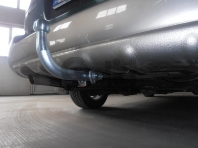 Фаркоп оцинкованный Subaru Legacy Station Wagon (BE/BH) 1999-2003, Subaru Outback 4WD 1999-2003 быстросъемное крепление шара