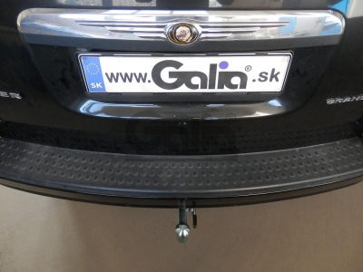 Фаркоп оцинкованный Galia шар С быстросъемное крепление шара для Chrysler Grand Voyager 2008-2016, в т.ч. STOWn GO, Dodge Caravan 2008-2016, Lancia Voyager 2011-2016