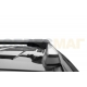 Багажная система Lux Хантер L47-B черная для автомобилей с рейлингами