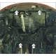 Защита картера и КПП Мотодор сталь 2 мм для Nissan Note/Micra 2003-2014 01419