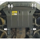 Защита картера двигателя Мотодор сталь 2 мм для Audi A4 2001-2007