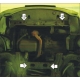 Защита картера и КПП Мотодор сталь 2 мм для Citroen Xsara Picasso 2000-2010