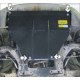 Защита картера и КПП Мотодор сталь 2 мм для Citroen Berlingo 1996-2008