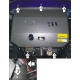 Защита картера, КПП и радиатора Мотодор сталь 2 мм для Fiat Doblo Cargo/Panorama 2005-2021