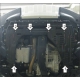Защита картера и КПП Мотодор сталь 2 мм для Suzuki SX4/Fiat Sedici 2006-2014 00619