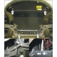 Защита картера и КПП Мотодор сталь 2 мм для Ford Fiesta/Fusion/Mazda 2 2001-2012 00714