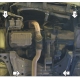 Защита картера и КПП Мотодор сталь 2 мм для Ford Galaxy 2000-2015