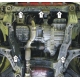 Защита картера и КПП Мотодор сталь 2 мм для Hyundai Santa Fe Classic/Tagaz C190/Jac Rein 2000-2013
