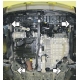 Защита картера и КПП Мотодор сталь 2 мм для Hyundai Santa Fe 2012-2018