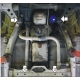 Защита КПП Мотодор сталь 2 мм для Kia Sportage 1999-2006