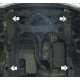Защита картера и КПП Мотодор сталь 2 мм для Mercedes-benz Vaneo 2002-2006