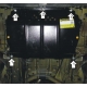 Защита картера и КПП Мотодор сталь 2 мм для Mercedes-benz Vito 2014-2021 01234
