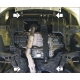 Защита картера и КПП Мотодор сталь 2 мм для Mitsubishi Outlander 2003-2006