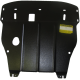Защита картера и КПП Мотодор сталь 2 мм для Mitsubishi Colt 2003-2008