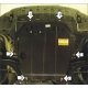 Защита картера и КПП Мотодор сталь 2 мм для Mitsubishi Outlander 2012-2021 01339