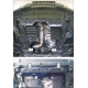 Защита картера и КПП Мотодор сталь 2 мм для Nissan X-Trail T31 2007-2015