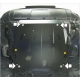 Защита картера и КПП Мотодор сталь 2 мм для Nissan X-Trail T31 2007-2015