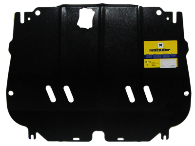 Защита картера и КПП Мотодор сталь 2 мм для Nissan Qashqai/Qashqai +2 2007-2014