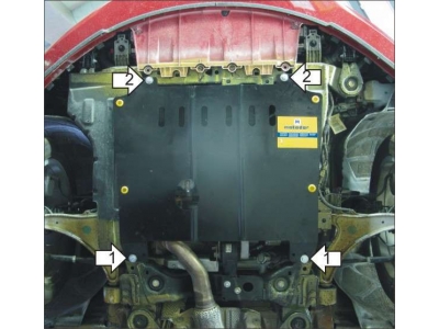 Защита картера и КПП Мотодор сталь 2 мм для Opel Insignia 2008-2021