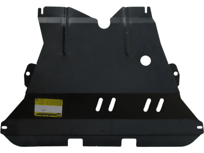 Защита картера, КПП и радиатора Мотодор сталь 2 мм для Peugeot Expert № 01618