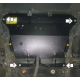 Защита картера, КПП и радиатора Мотодор сталь 2 мм для Peugeot Expert 2007-2012