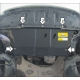 Защита картера и КПП Мотодор сталь 2 мм для Renault Scenic 2/Megane 2003-2010 01713