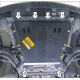Защита картера и КПП Мотодор сталь 2 мм для Renault Kangoo/Mercedes Citan 2008-2021