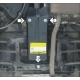 Защита заднего дифференциала Мотодор сталь 2 мм для Renault Kaptur/Duster/Nissan Terrano