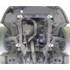 Защита картера и КПП Мотодор сталь 2 мм для Saab 9-3 2002-2008