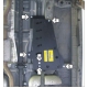 Защита топливных трубок Мотодор сталь 2 мм для SsangYong Actyon new 2010-2013