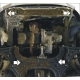 Защита картера и КПП Мотодор сталь 2 мм для Chevrolet Aveo 2003-2008