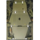 Защита картера, КПП и РК Мотодор сталь 2 мм для Great Wall Sailor/Hover 2005-2010