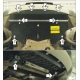 Защита радиатора Мотодор сталь 3 мм для BMW X5 E70 2010-2013