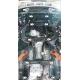 Защита картера, КПП, РК и дифференциала Мотодор сталь 3 мм для Mazda BT-50/Ford Ranger 2006-2012
