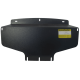 Защита радиатора Мотодор сталь 3 мм для Kia Mohave 2008-2020