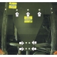 Защита раздаточной коробки Мотодор сталь 3 мм для Mitsubishi L200 2006-2015 11306