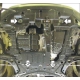 Защита картера и КПП Мотодор сталь 3 мм для Mitsubishi ASX/Peugeot 4008/Citroen C4 Aircross 2010-2021