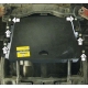 Защита раздаточной коробки Мотодор сталь 3 мм для Mitsubishi L200 2004-2005