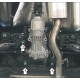 Защита заднего дифференциала Мотодор сталь 3 мм для Nissan X-Trail 2007-2021