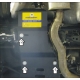 Защита заднего дифференциала Мотодор сталь 3 мм для Nissan X-Trail 2007-2021
