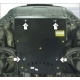 Защита картера и КПП Мотодор сталь 3 мм для Nissan X-Trail T31 2007-2015