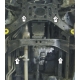 Защита КПП и РК Мотодор сталь 3 мм для SsangYong Stavic 2013-2021