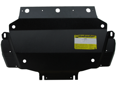 Защита радиатора Мотодор сталь 3 мм для Chevrolet TrailBlazer № 13008