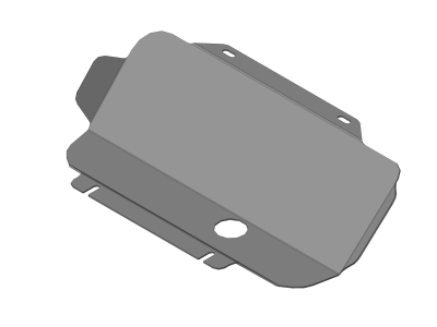 Защита картера и радиатора Мотодор сталь 3 мм для Great Wall Hover H5 2011-2015