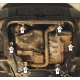 Защита картера и КПП Мотодор сталь 3 мм для Land Rover Freelander 2 2006-2014
