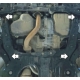 Защита картера и КПП Мотодор сталь 3 мм для Toyota Highlander/RX200t 2014-2020